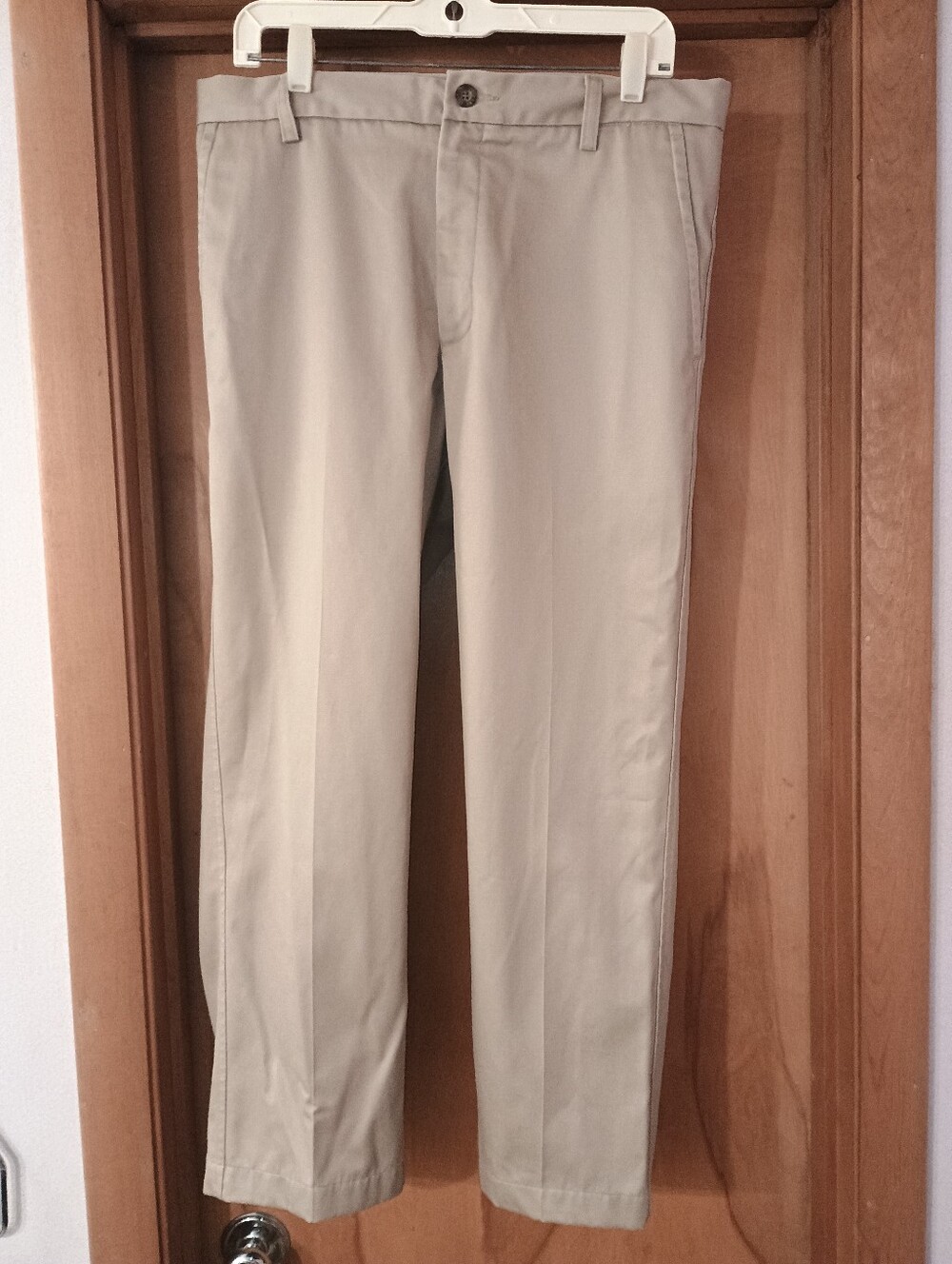 Dockers Classic Men's Chino Pants in Light Khaki Altered Size 34